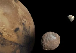Resuelto el enigma del origen de Fobos y Deimos, las misteriosas lunas de Marte