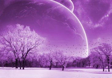 El púrpura es el nuevo verde: el color más probable de la vida fuera