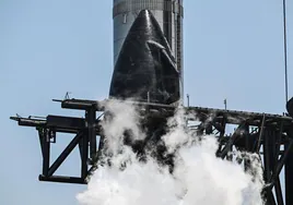 Starship, el megacohete de Elon Musk, intenta su cuarta prueba de vuelo, en directo