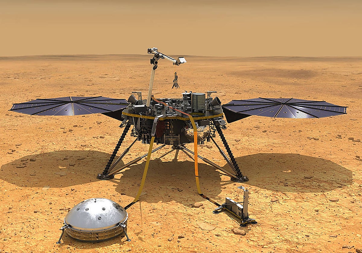 La misión Insight, de la NASA, recabó datos del subsuelo marciano entre 2018 y 2022