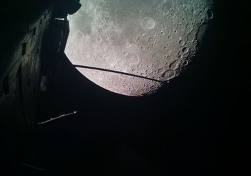 Sobrevuelo histórico La misión Juice se impulsó con ayuda de la Tierra, 'rozando' la Luna