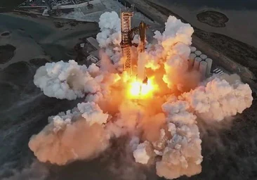 La explosión del megacohete de Elon Musk abrió un agujero en la atmósfera