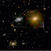 Observan cómo un gran agujero negro 'mata de hambre' a su galaxia