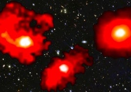 Tres 'monstruos rojos' en el Universo primitivo vuelven a desconcertar a los astrónomos