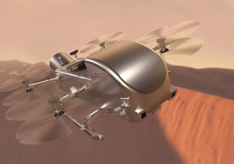 Space X lanzará la misión Dragonfly a la luna Titán de Saturno