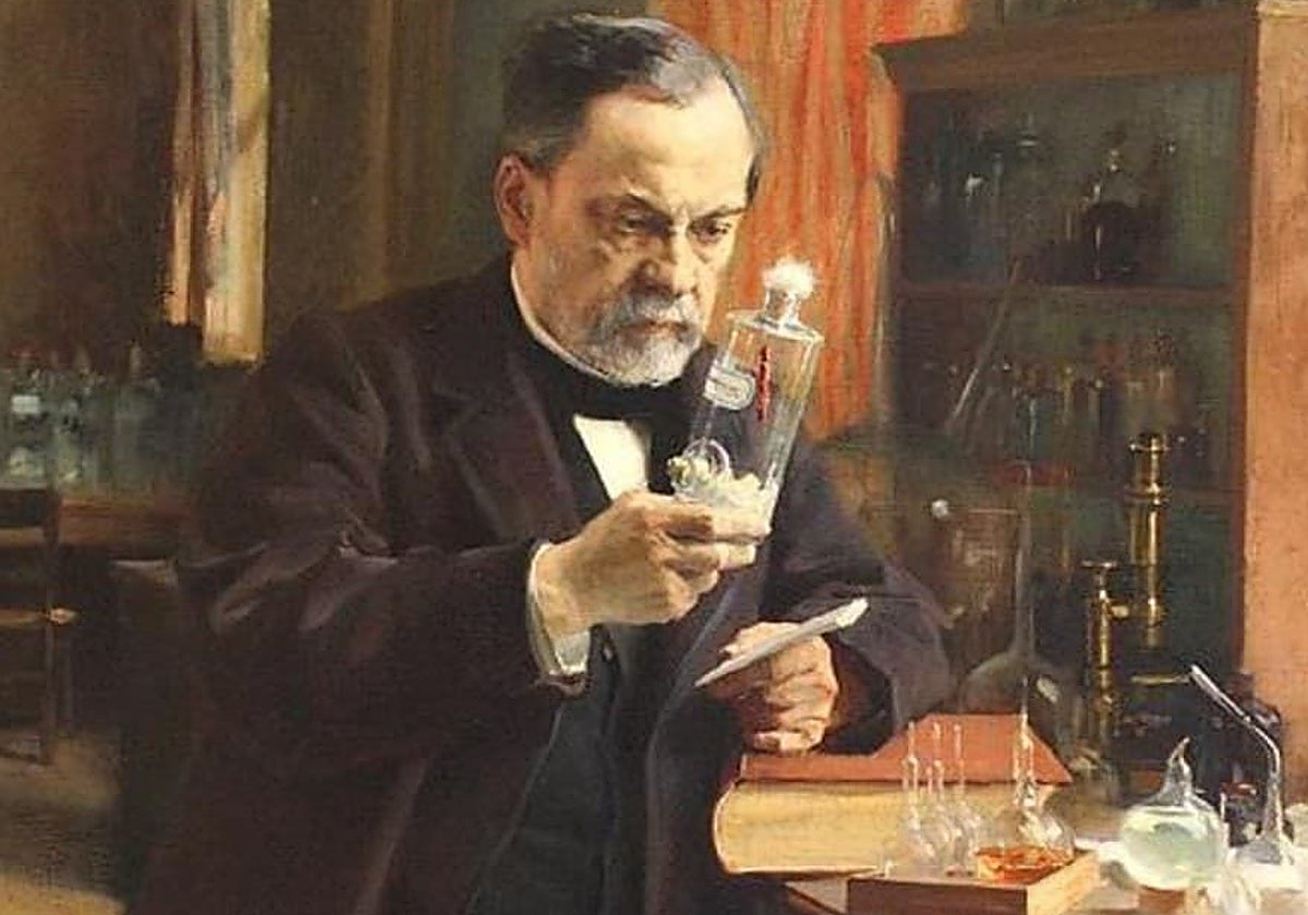 Estudio de microbiología de Pasteur
