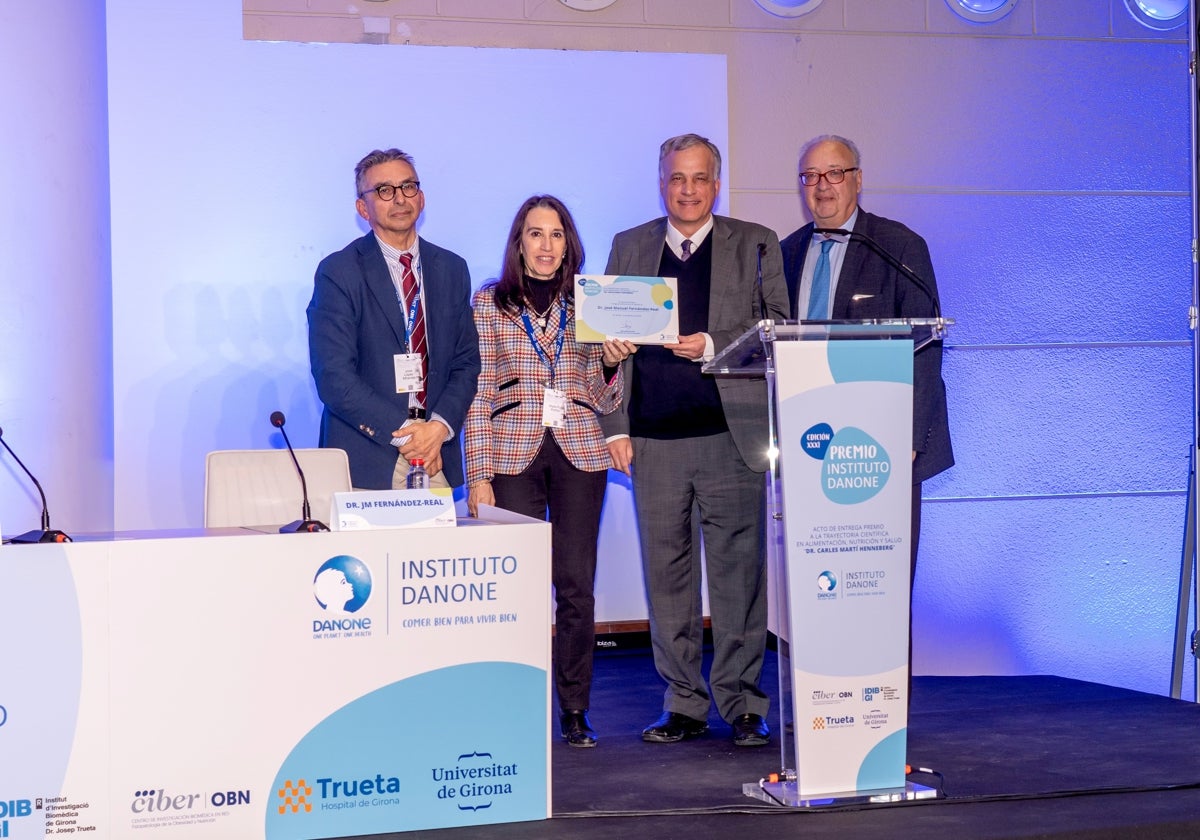 Imagen del premiado