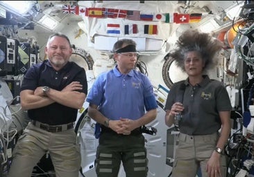 Los astronautas atrapados en la estación espacial: «Lo más difícil es decirle a tu familia que no sabes cuándo regresarás»