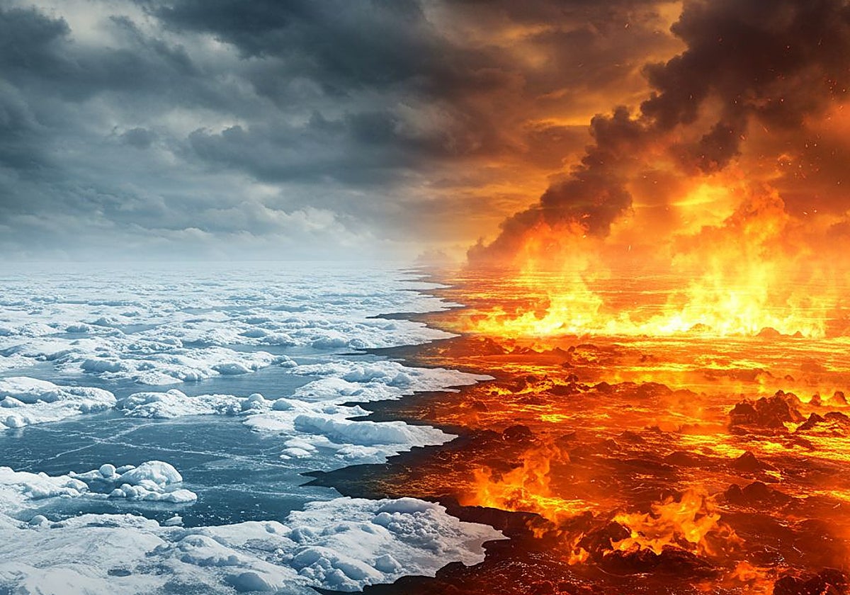 El nuevo estado de la materia posee, al mismo tiempo, cualidades propias del hielo y del fuego