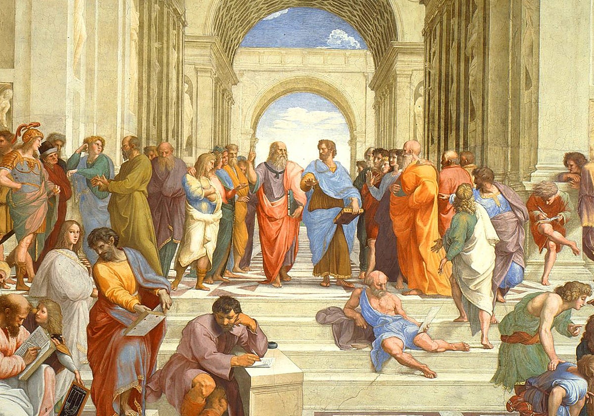 Una vieja batalla griega: el diminuto átomo contra la materia continua