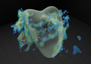 Descubren 'Eos', una gigantesca y hasta ahora invisible estructura cerca de la Tierra que 'brilla' en la oscuridad