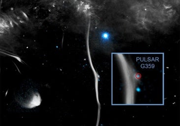 Hallan al culpable de la 'fractura' del 'hueso' más denso del centro de nuestra galaxia