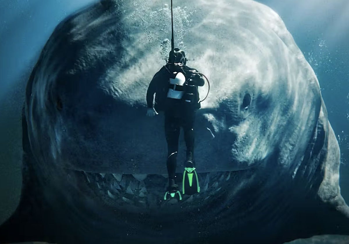 Fotograma de la película 'Megalodón 2: la fosa'