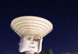 Una gran antena enviará desde Ávila al espacio la señal de 'El Danubio azul': en un segundo alcanzará la Luna y en menos de un día, el espacio interestelar