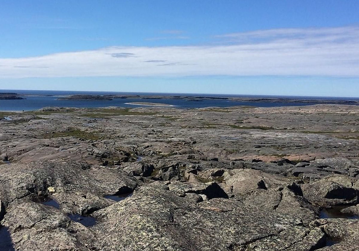 El yacimiento del Cinturón de Rocas Verdes de Nuvvuagittuq, Canadá
