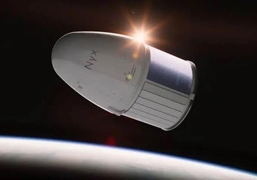 Una cápsula espacial con restos humanos se estrella en el Pacífico