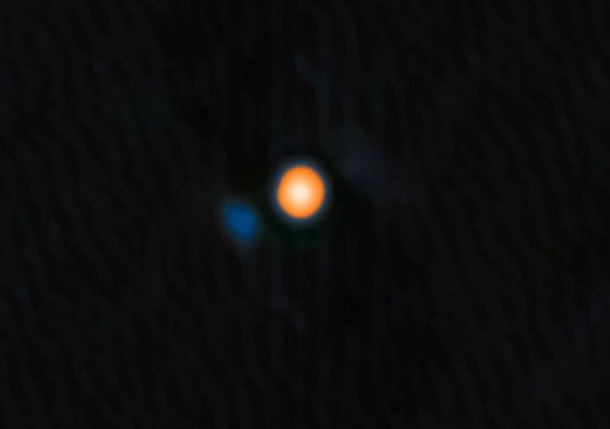 La supergigante Betelgeuse tiene una compañera, y está a punto de devorarla