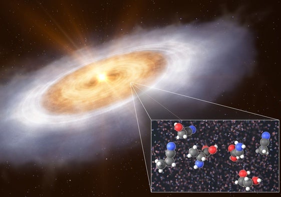 Cada vez está más claro: la vida empezó en el espacio exterior