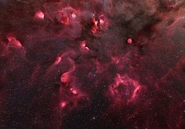 Un nuevo mapa en 3D permite, por primera vez, 'volar' alrededor, a través y por encima de las nubes de polvo y gas donde nacen las estrellas