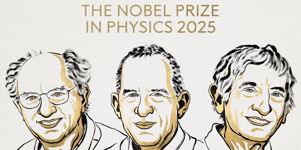 Premio Nobel de Física 2025 a John Clarke, Michel H. Devoret y John M. Martinis por demostrar los efectos del mundo cuántico a gran escala