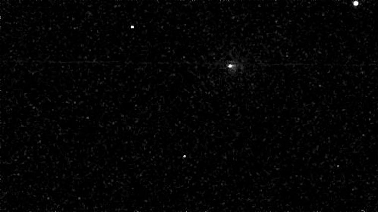 Animación del cometa interestelar 3i/ATLAS hecho a partir de varias imágenes capturadas por el ExoMars Trace Gas Orbiter de la ESA el pasado 3 de octubre