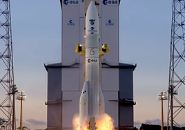 El lanzamiento de Sentinel-1D, el nuevo centinela europeo en el espacio, en directo