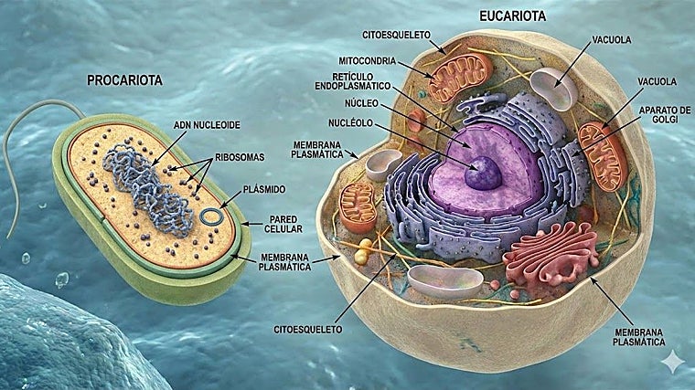 Difference Between Eukaryotic and Prokaryotic Cells