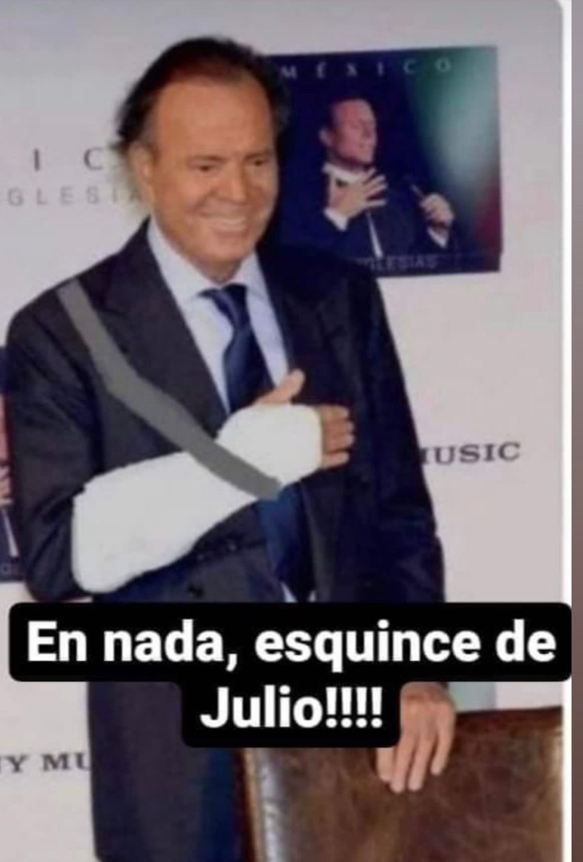En nada, es quince de Julio
