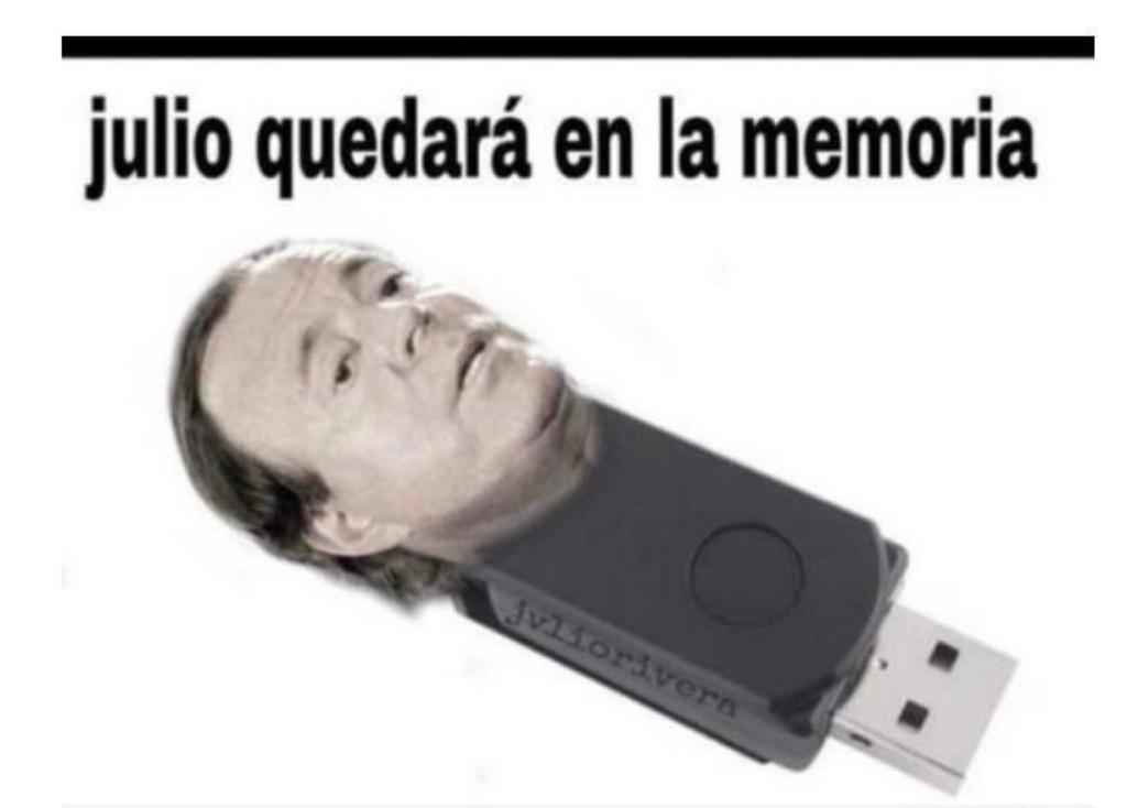 Julio quedará en la memoria