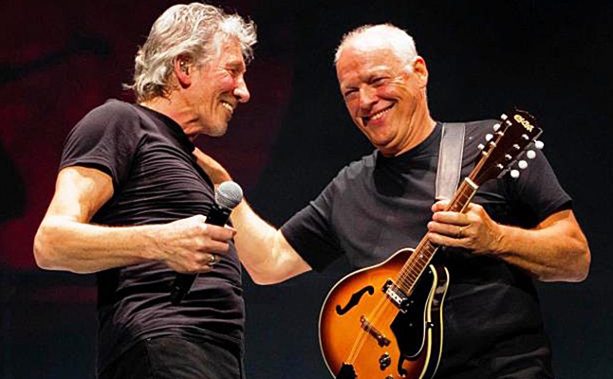 Roger Waters y David Gilmour, en una de sus pocas treguas de las últimas décadas