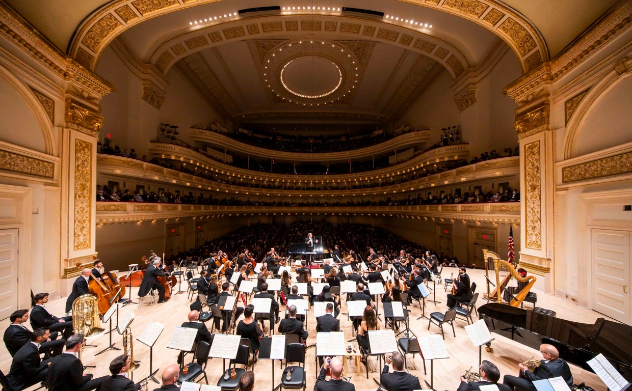 La Orquesta del Teatro Real en el Carnegie Hall