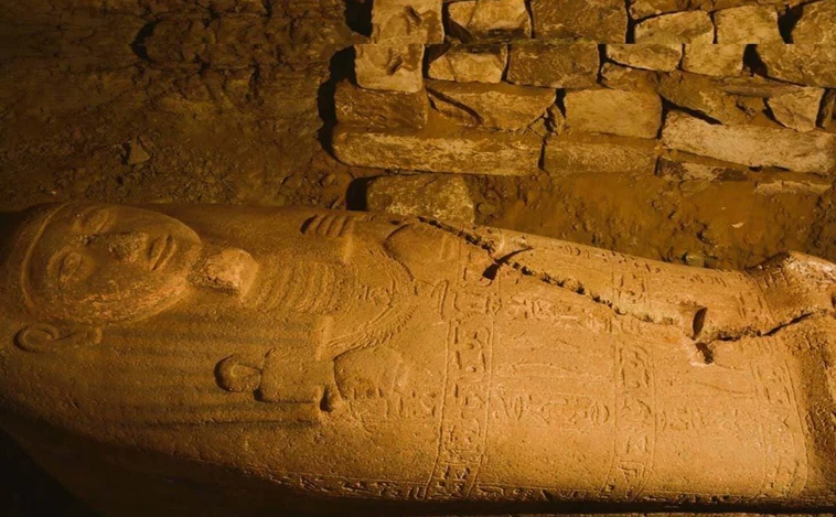 Egipto descubre el sarcófago de un «secretario real» de la época de Ramsés II