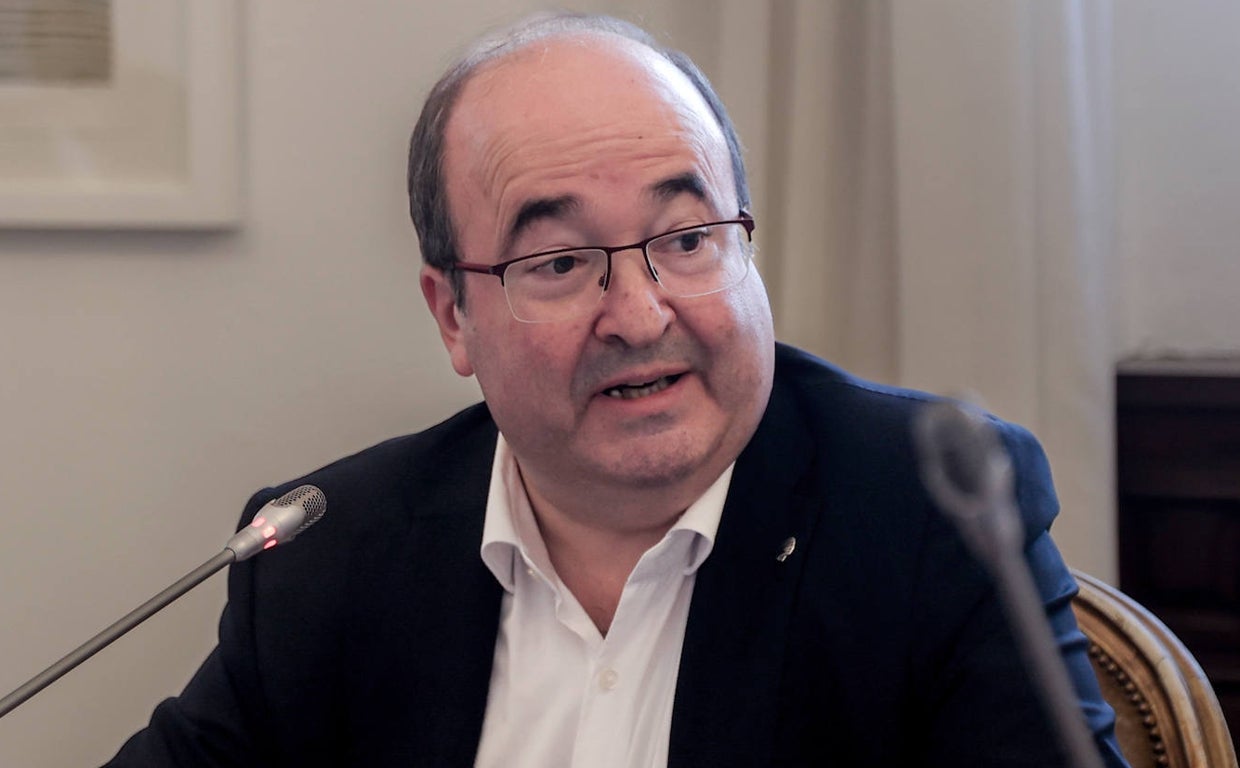 Miquel Iceta, ministro de Cultura