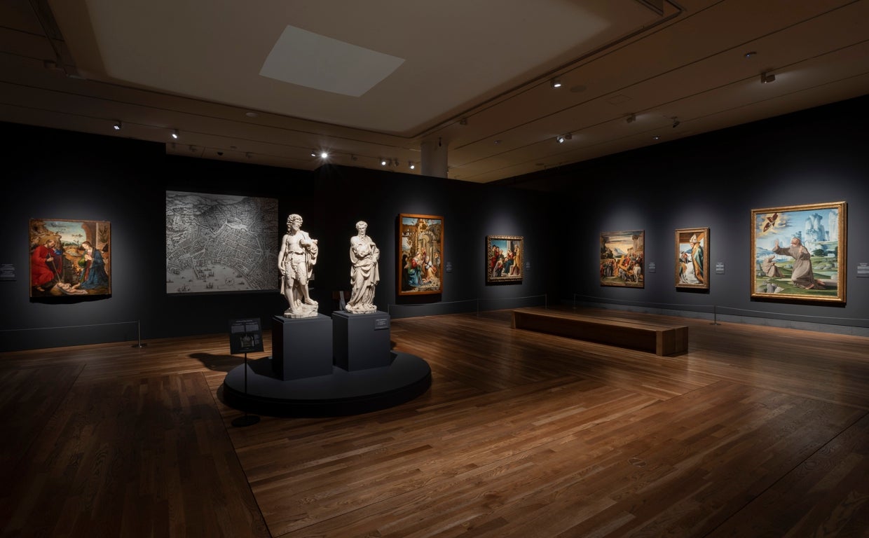 Una de las salas de la exposición