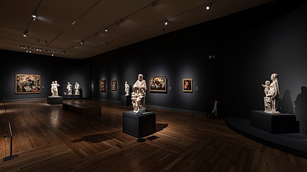 Una de las salas de la exposición