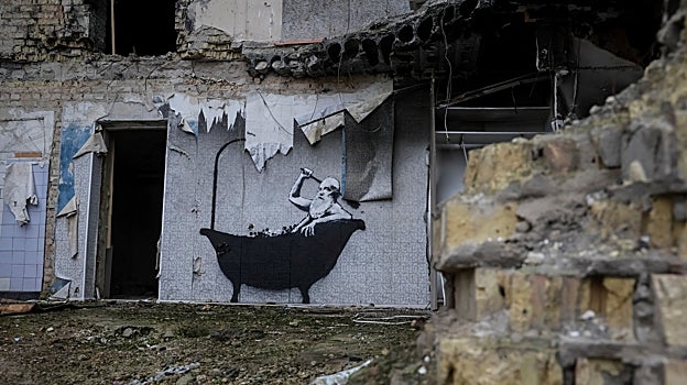 Otro mural aparecido en Horenka