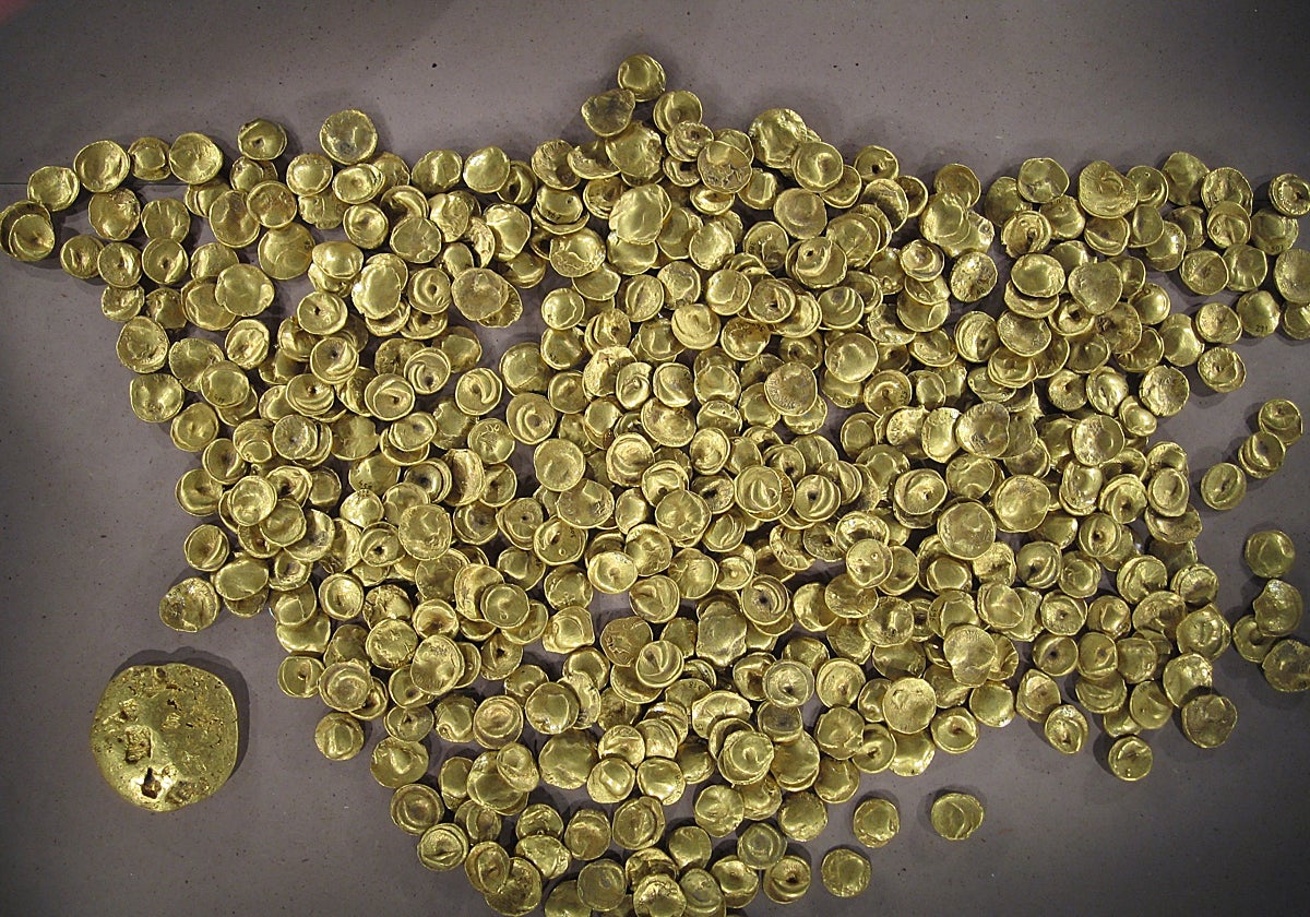 Las monedas de oro celtas del Museo Celta y Romano de Manching