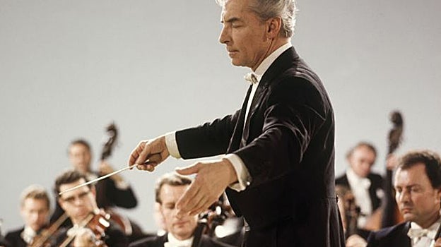 Herbert von Karajan, uno de los protagonistas de 'Música, maestro«