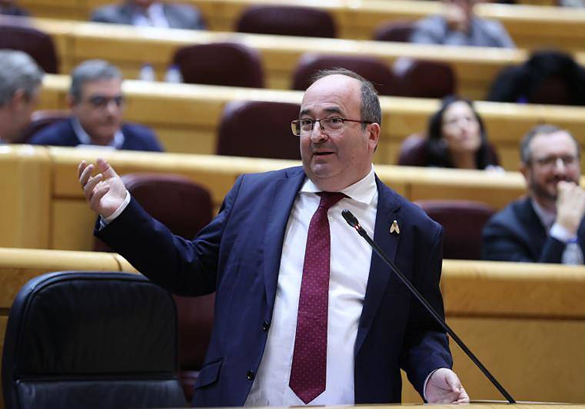 El ministro de Cultura Miguel Iceta