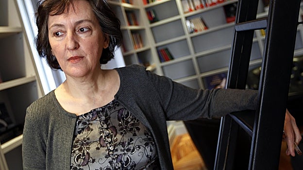La escritora Menchu Gutiérrez