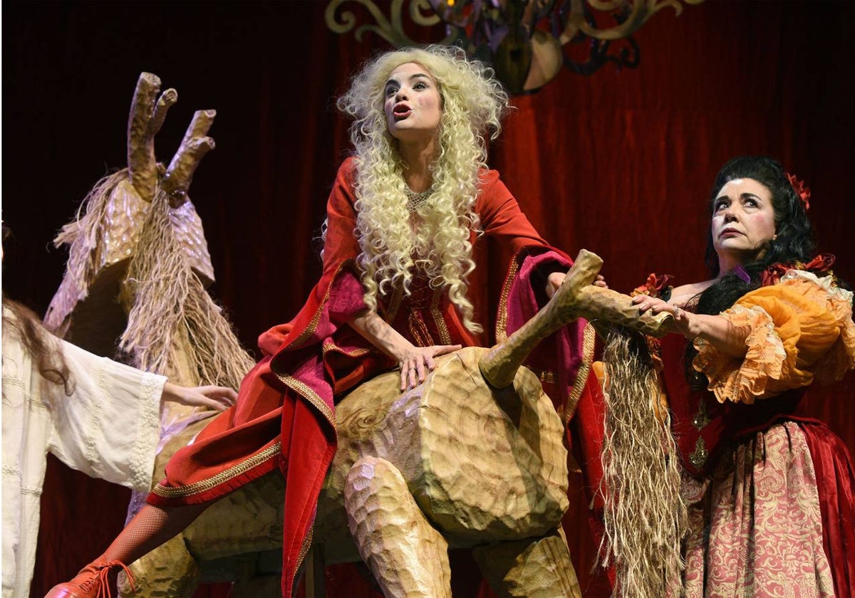 Una escena de la obra