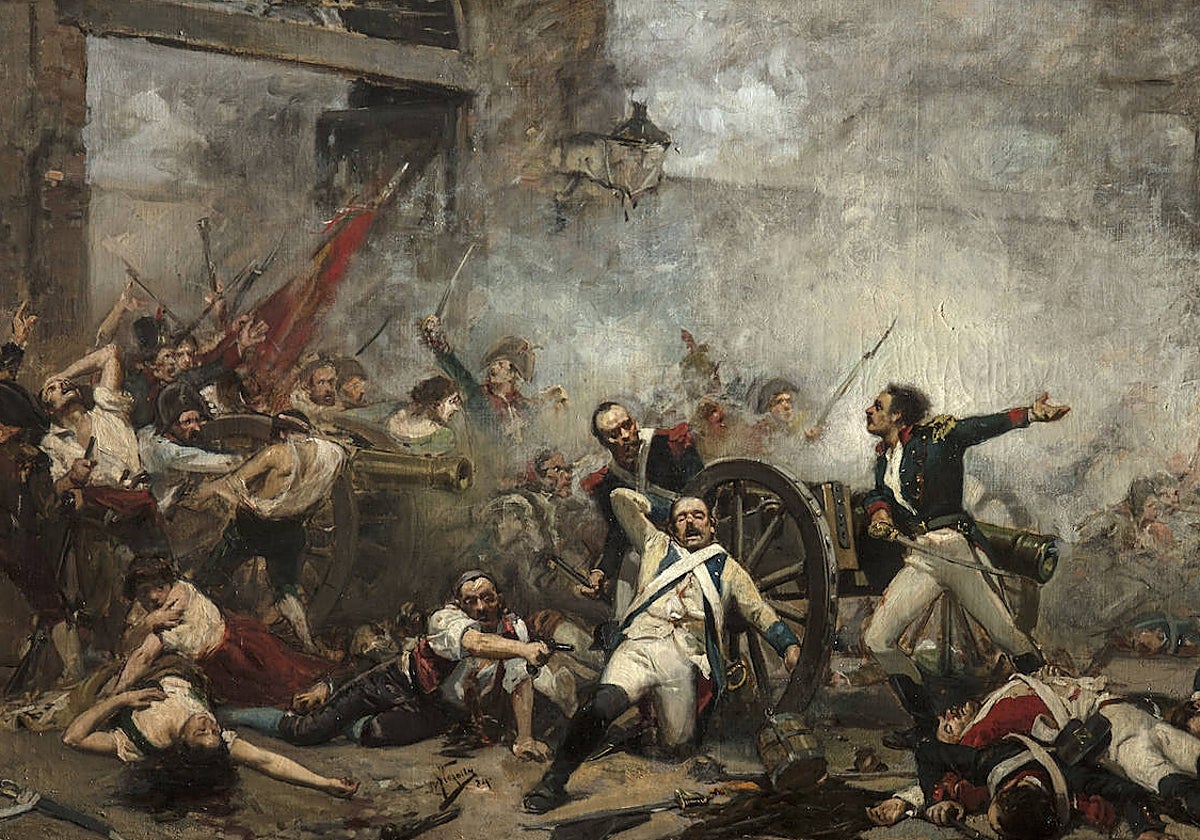 Boceto para la pintura 'Dos de Mayo', de 1884