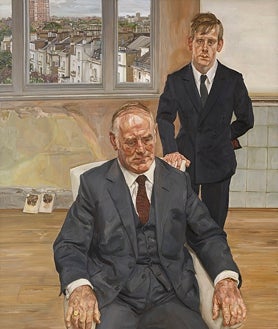 Imagen secundaria 2 - En las imágenes, algunas de las obras de Lucian Freud de su retrospectiva londinenses