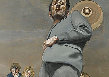 Imagen secundaria 1 - En las imágenes, algunas de las obras de Lucian Freud de su retrospectiva londinenses