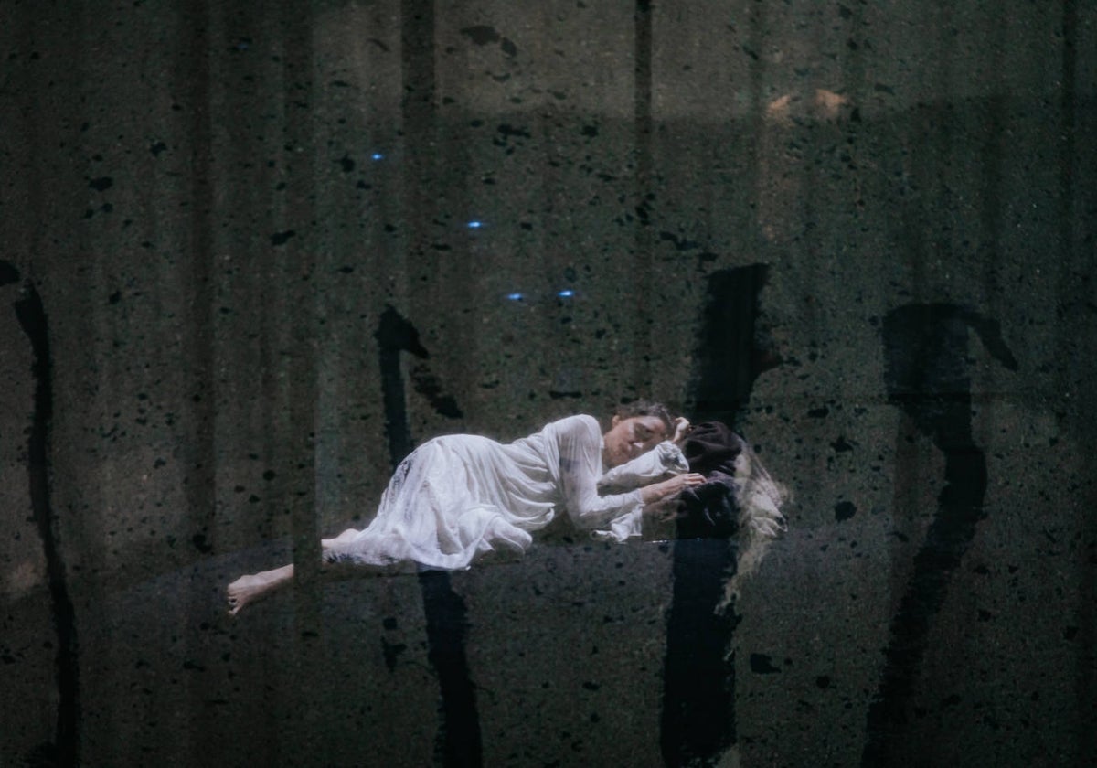 María Hervás, en una escena de 'Yerma'