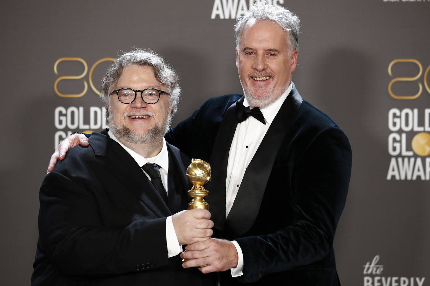 Guillermo del Toro y Mark Gustafson, ganadores del premio a la mejor película de animación