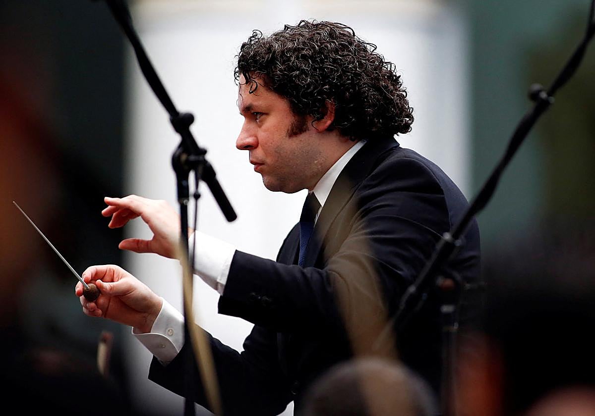 El director de orquesta venezolano Gustavo Dudamel
