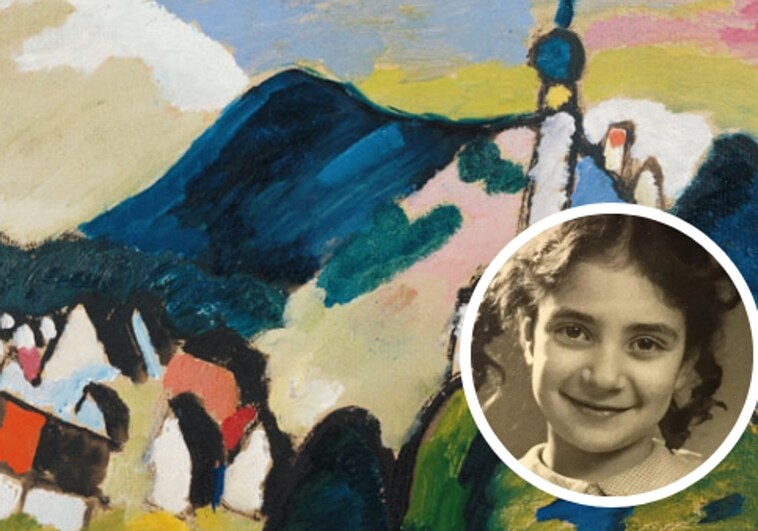 A subasta el Kandinsky que perteneció a 'la otra Anna Frank'