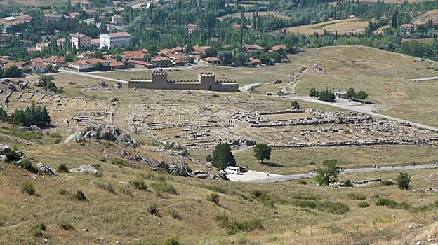 Restos de Hattusa, la capital del imperio hitita