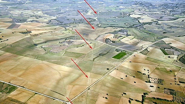 Identificación de la vía romana de Ejea a los Bañales (Zaragoza)